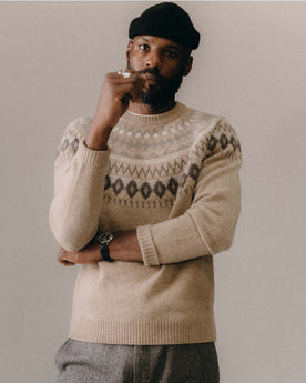 The Magnus Sweater in Natural: Alternate Image 1, Knits by Taylor Stitch