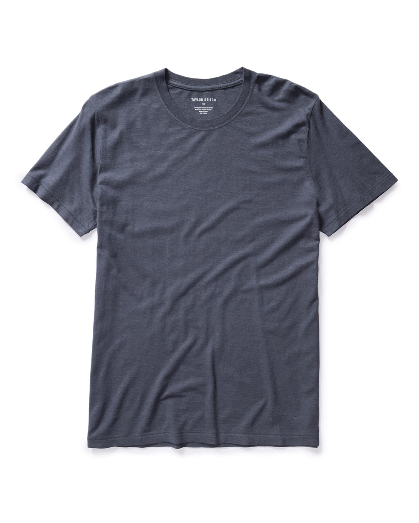 argueorganic cotton hemp border t ブラック argueorganic cotton hemp border t ブラック HEMP FLEXX T