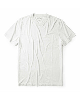flatlay of The Cotton Hemp Tee in Natural, Knits by Taylor Stitch