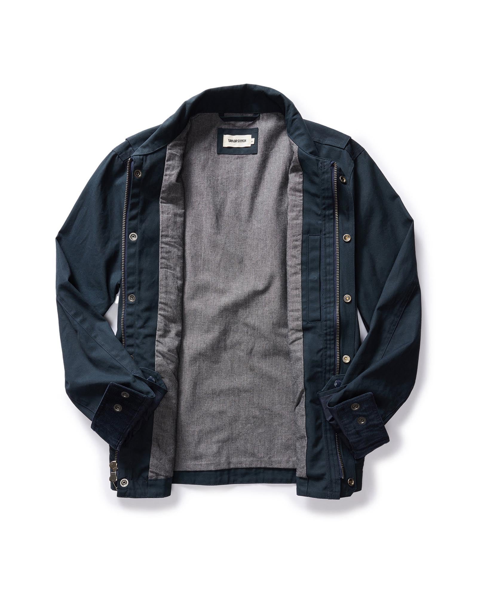 The Pathfinder Jacket in Dark Navy Dry Wax: Alternate Image 5, Outerwear by Taylor Stitch
