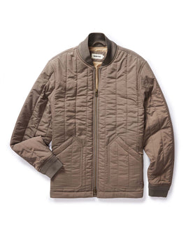 The Able Jacket in Morel Quilted Nylon, Outerwear by Taylor Stitch