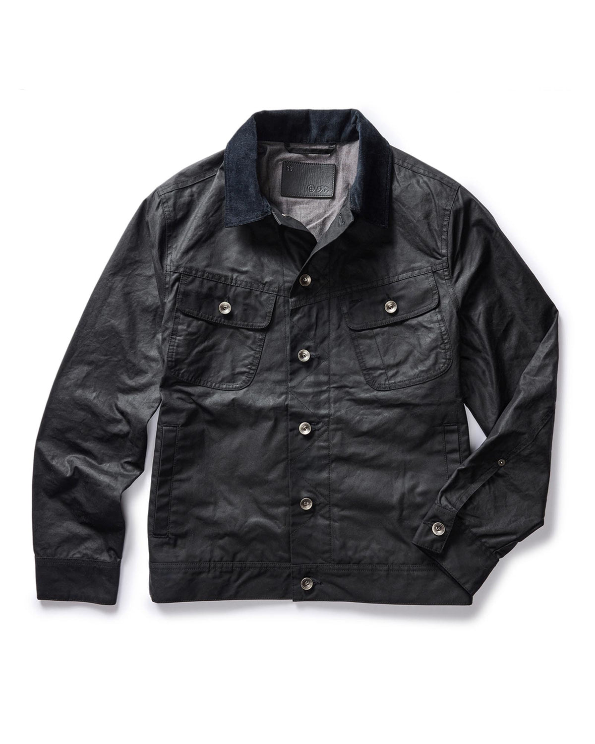 The Long Haul Jacket in Coal Waxed Canvas