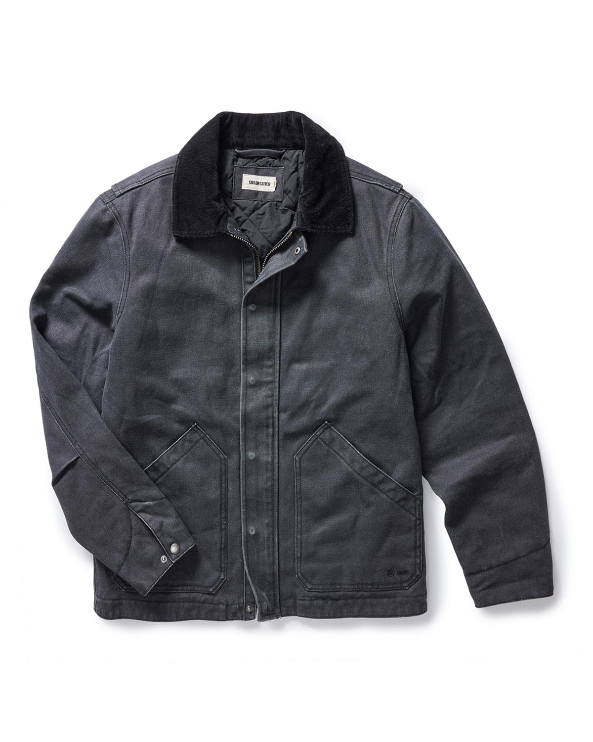 The Workhorse Jacket in Coal Chipped Canvas