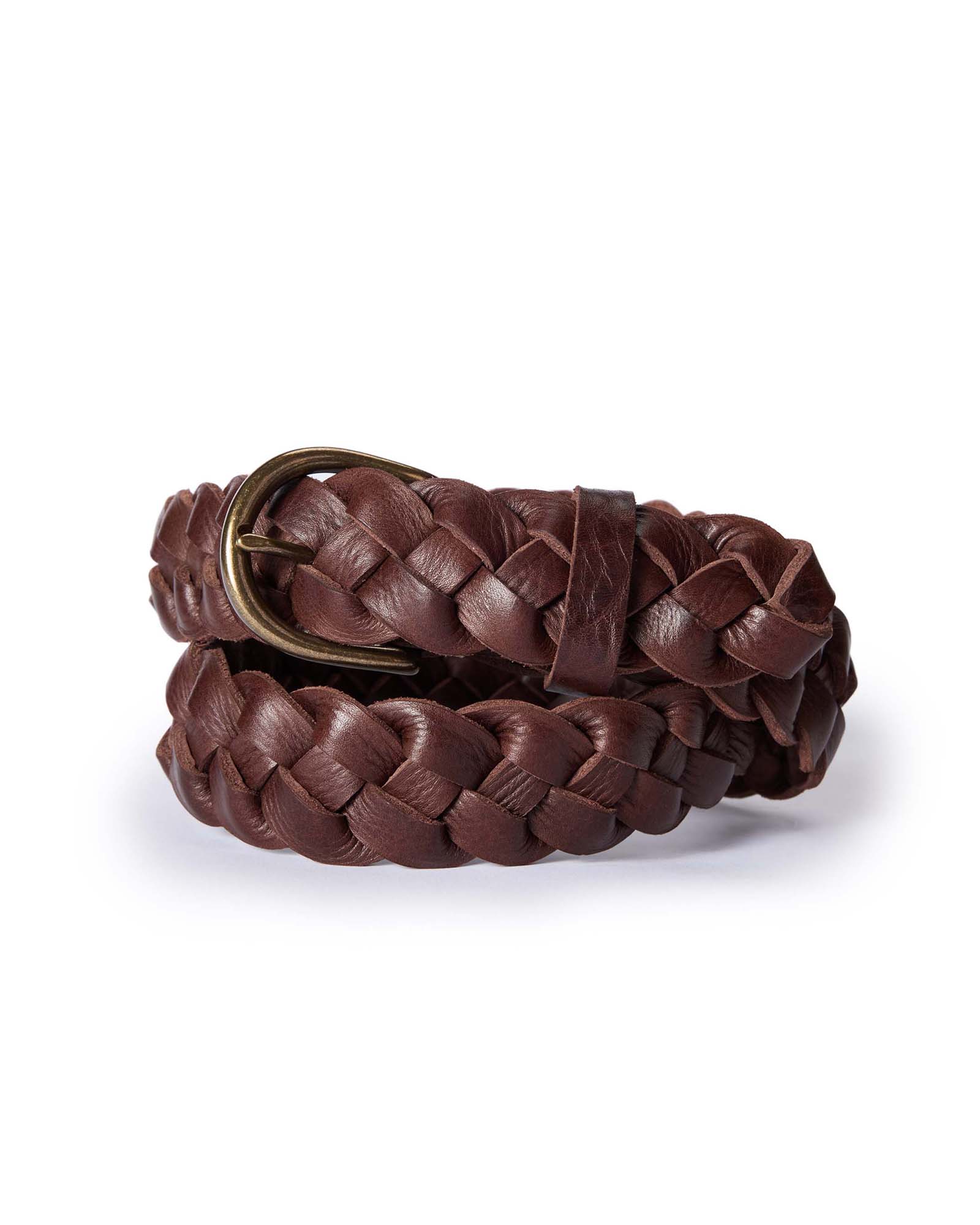 The Braided Belt in Dark Brown: Featured Image, Accessories by Taylor Stitch