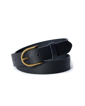 editorial image of The Foundation Belt in Black, Accessories by Taylor Stitch