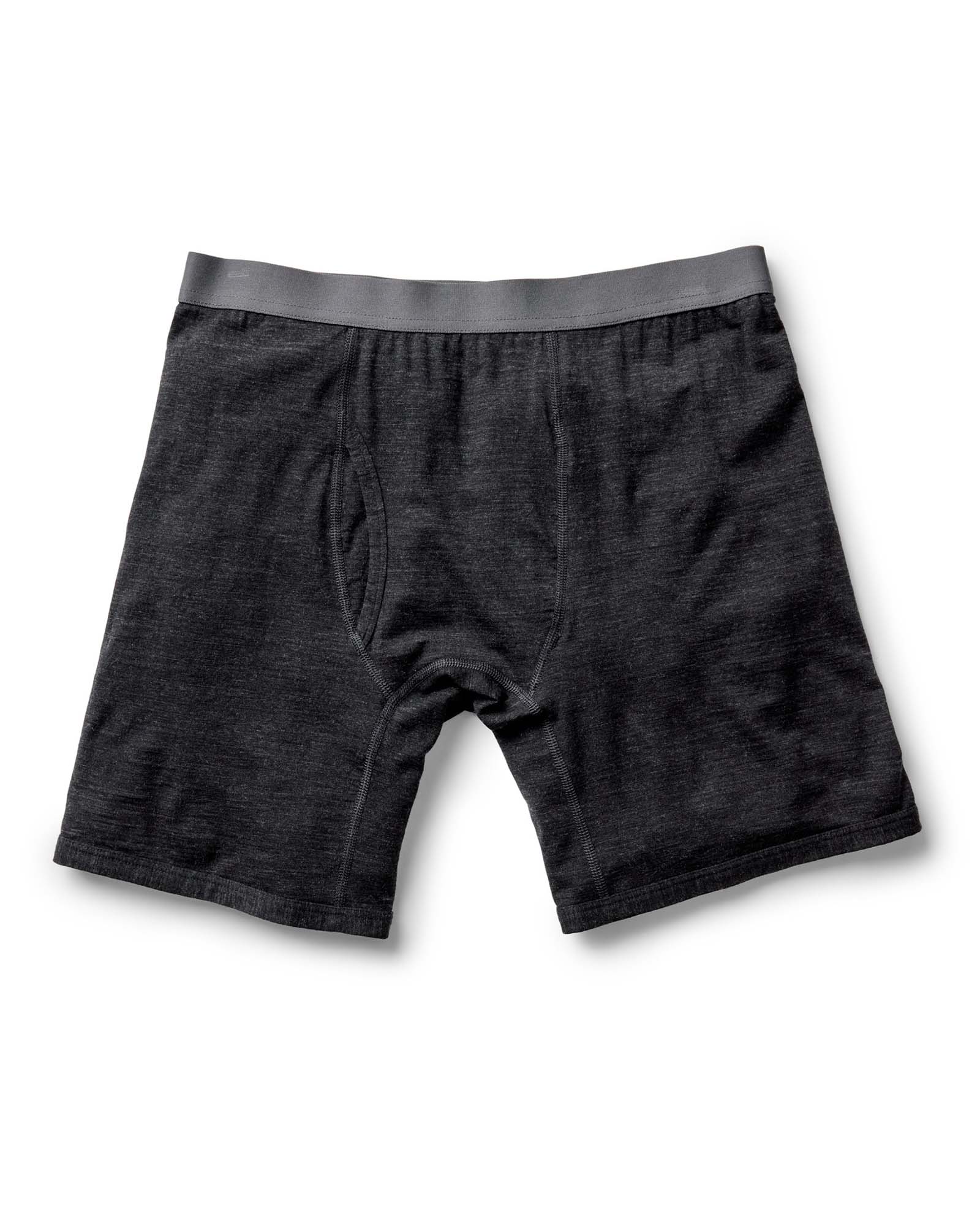 Boxer With Rws Taylor Stitch Men's RWS Wool Boxers in Black | Ecolife