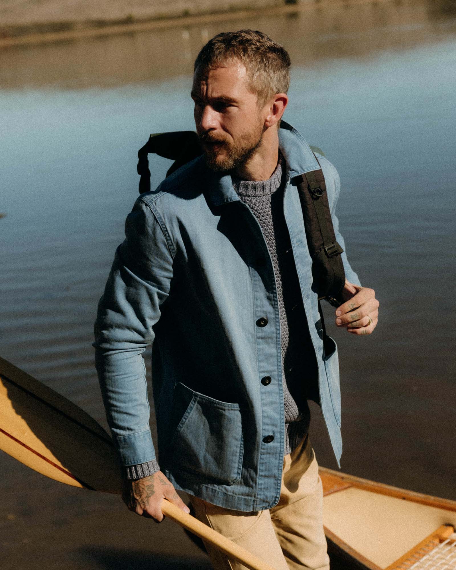 Picture of Organic Cotton Chore Jacket - Men's