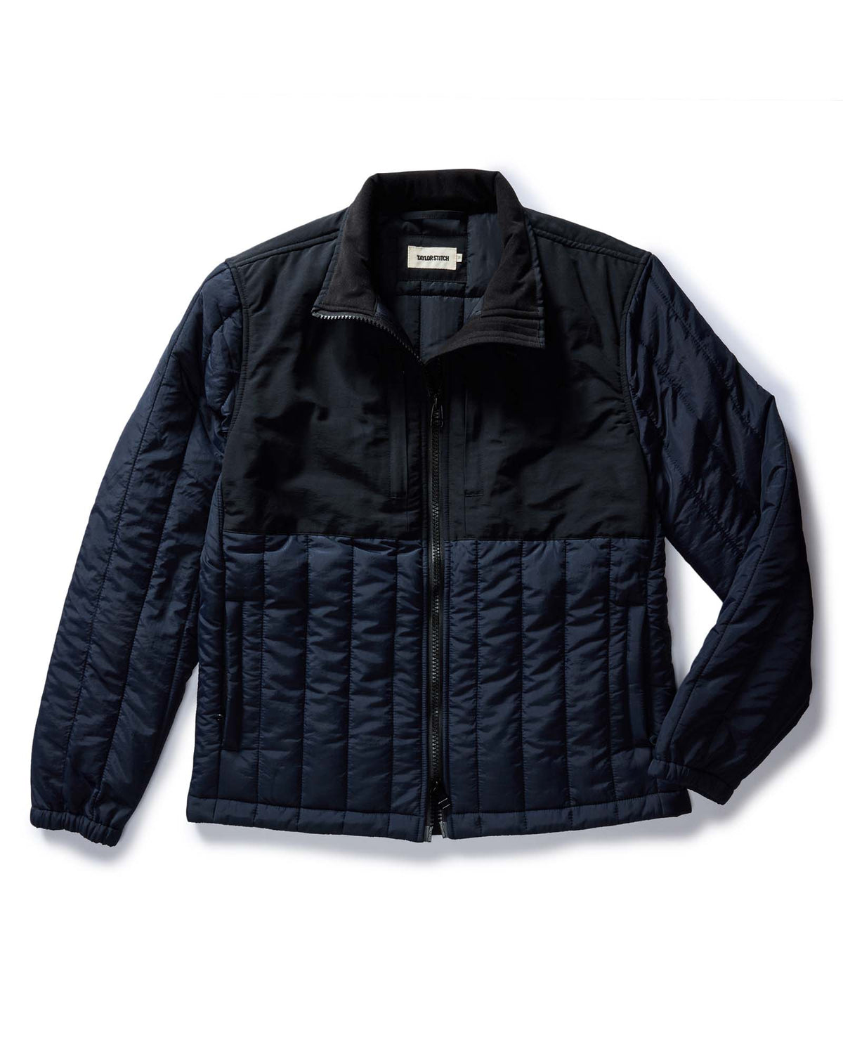 The Ember Jacket in Dark Navy Quilted Nylon