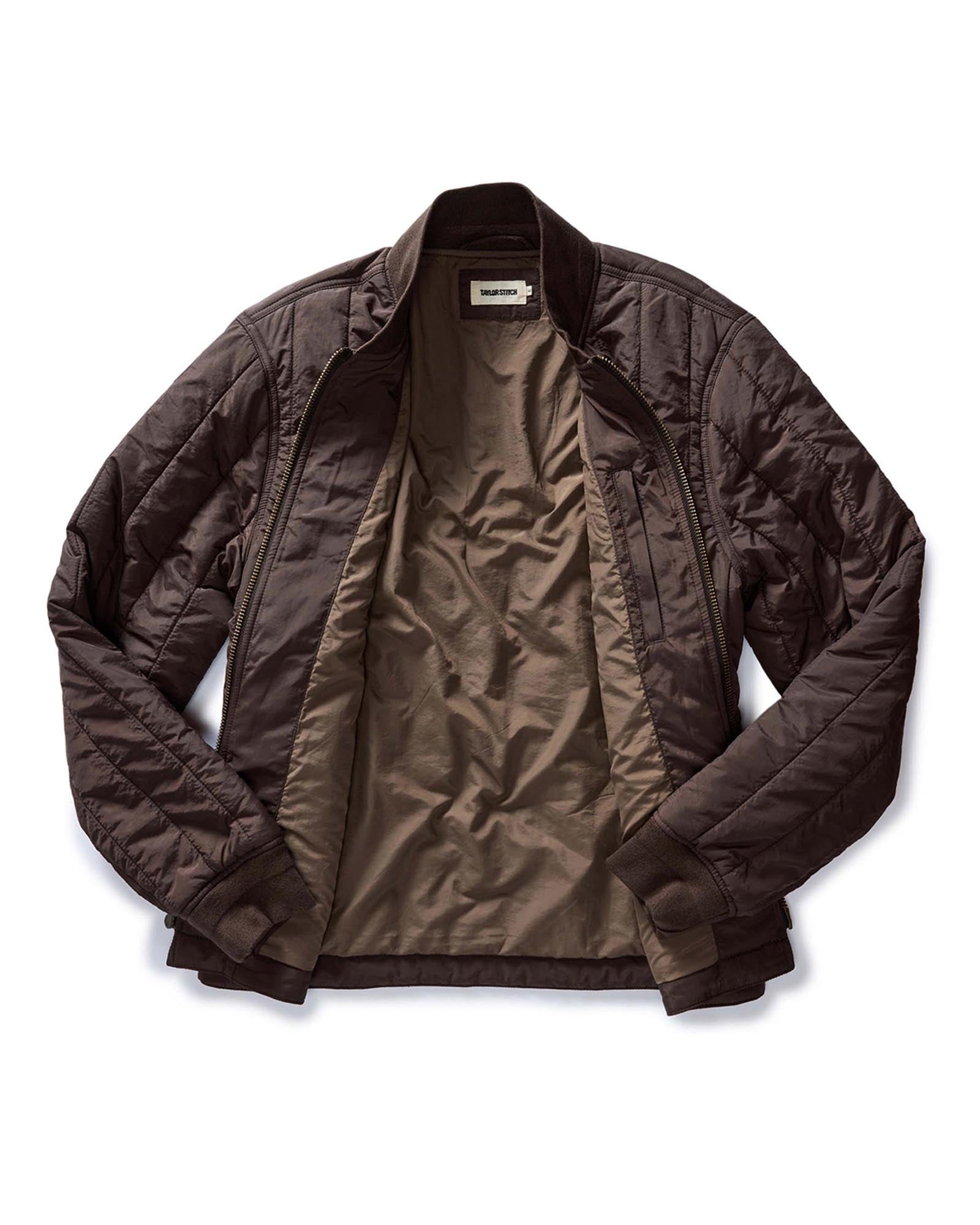 The Able Jacket in Soil Quilted Nylon: Alternate Image 7, Outerwear by Taylor Stitch