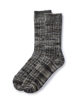 The Camp Sock in Marled Charcoal: Featured Image, Accessories by Taylor Stitch