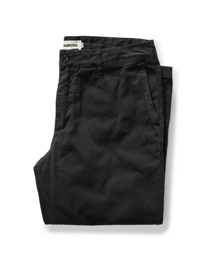 The Slim Foundation Pant in Organic Faded Black