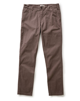 flatlay of The Slim Foundation Pant in Organic Espresso, Bottoms by Taylor Stitch