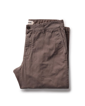 folded flatlay of The Democratic Foundation Pant in Organic Espresso, Bottoms by Taylor Stitch