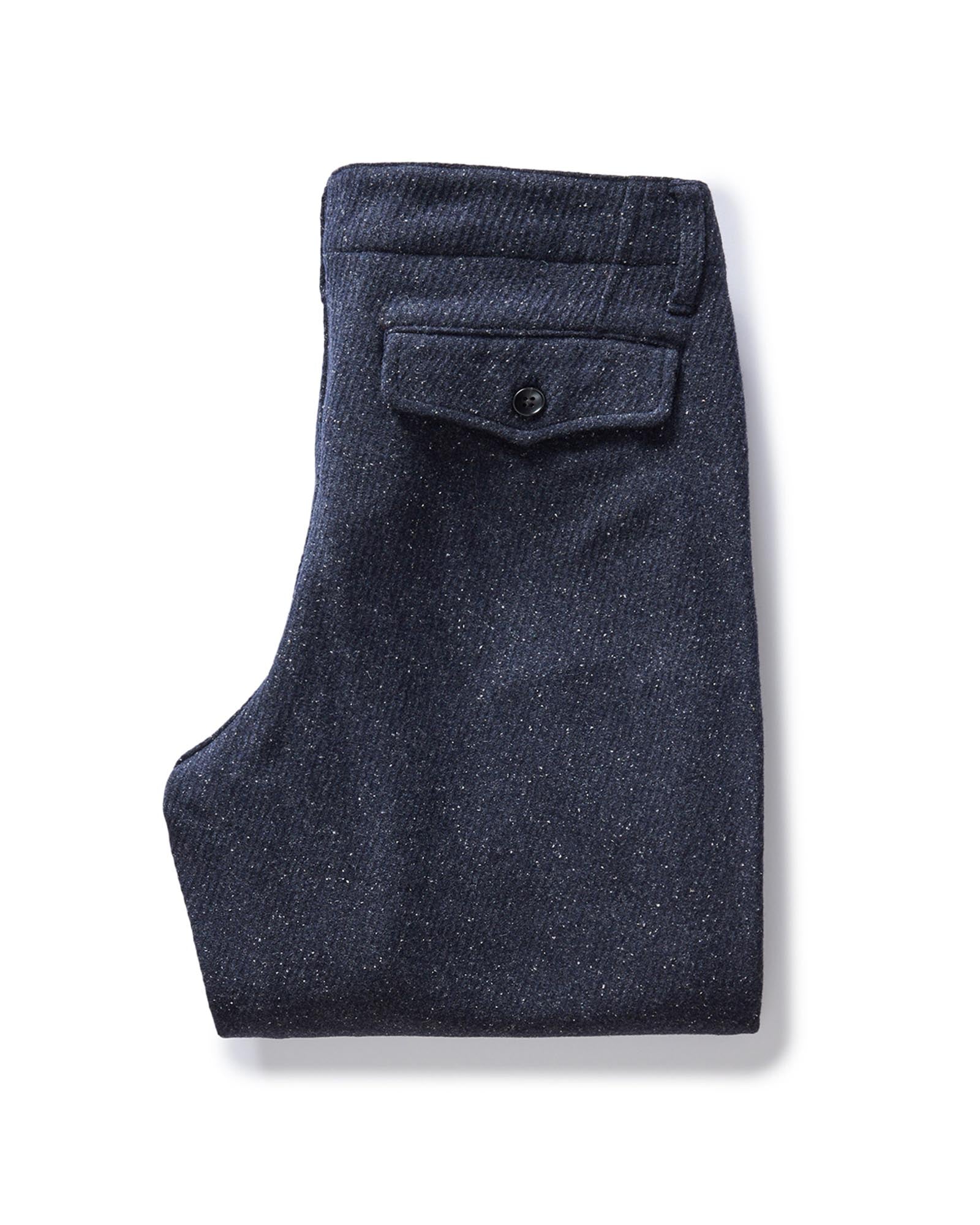 The Carnegie Pant in Navy Nep Wool: Alternate Image 7, Bottoms by Taylor Stitch