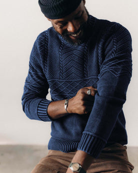 The Bedford Sweater in Navy: Alternate Image 1, Knits by Taylor Stitch