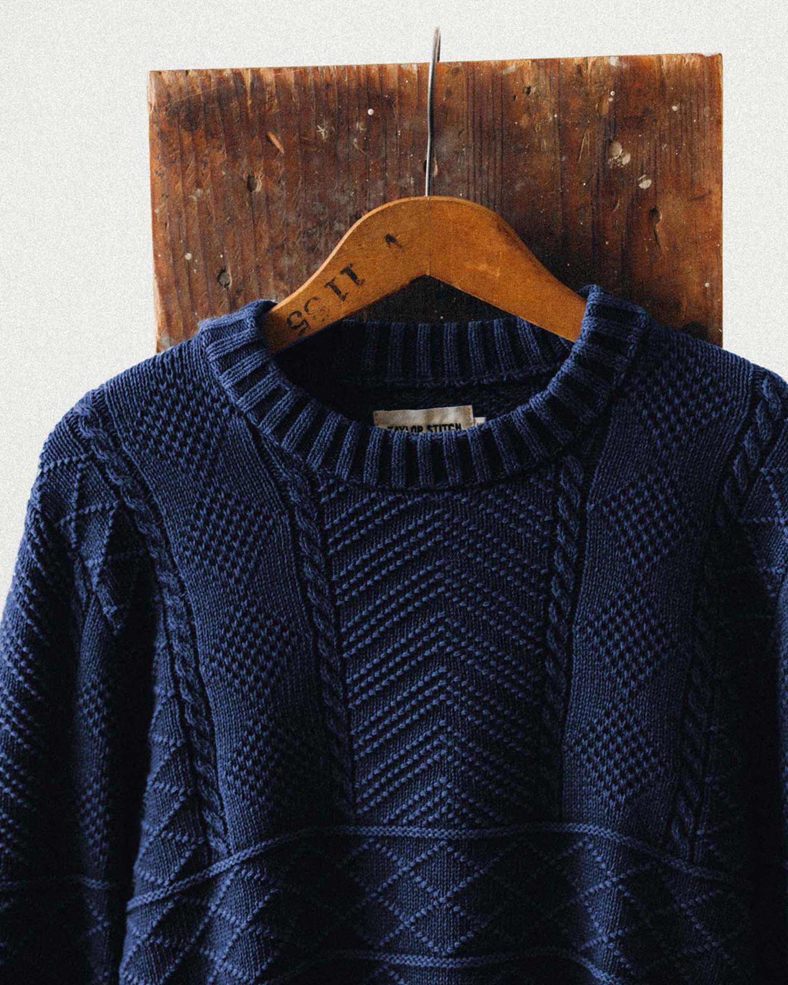 The Bedford Sweater in Navy: Alternate Image 3, Knits by Taylor Stitch