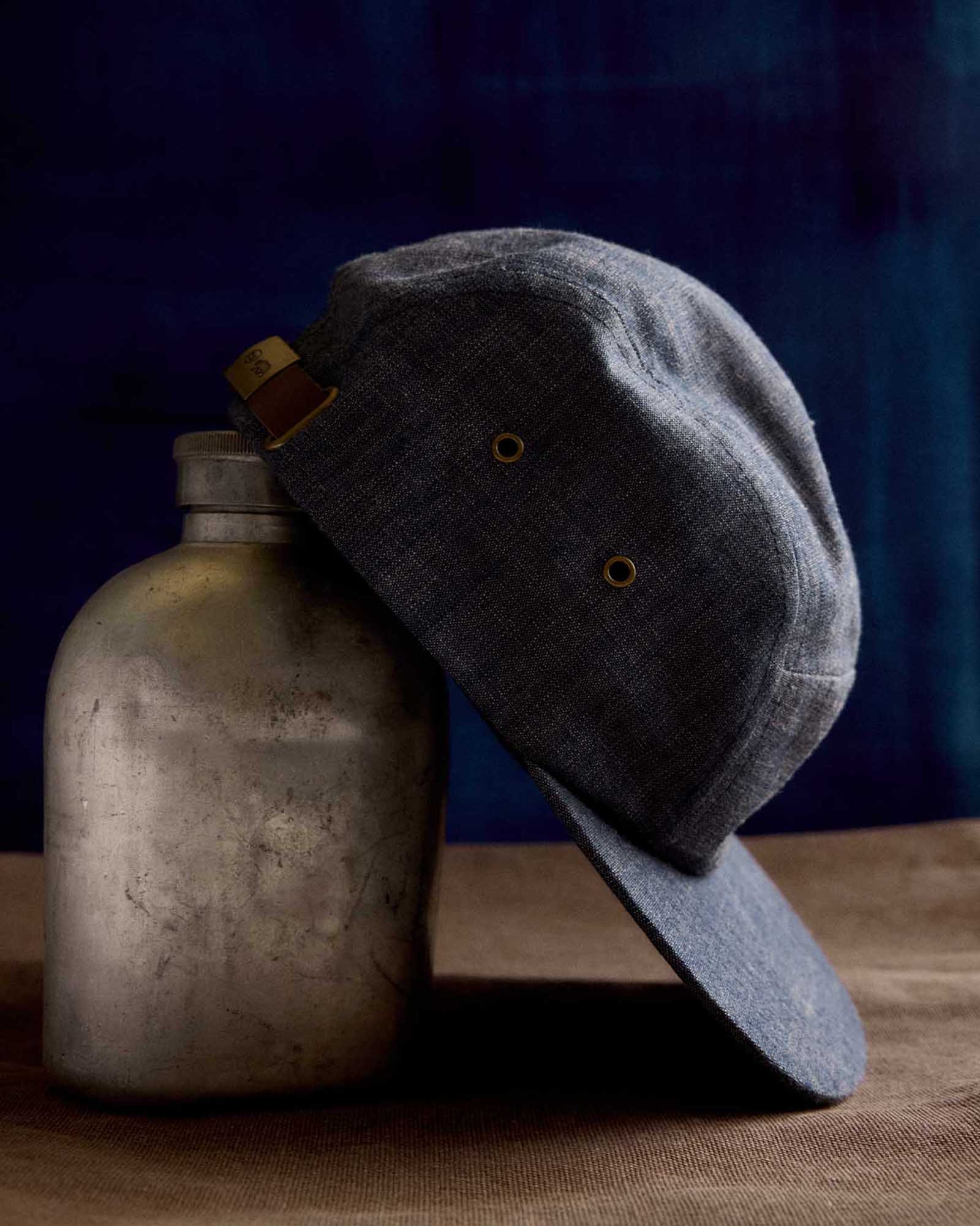 The 5-Panel Cap in Washed Indigo: Alternate Image 1, Accessories by Taylor Stitch