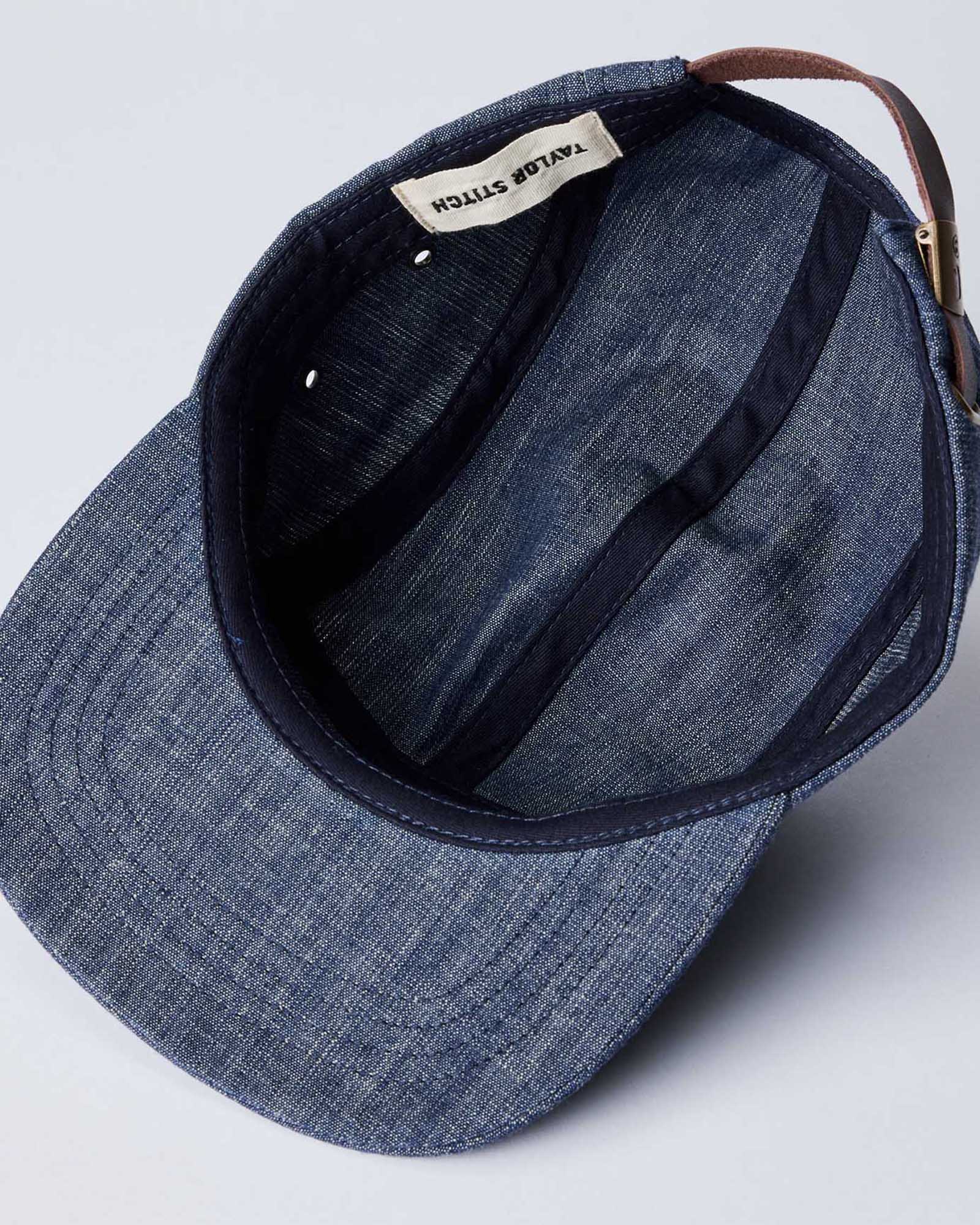 The 5-Panel Cap in Washed Indigo: Alternate Image 6, Accessories by Taylor Stitch