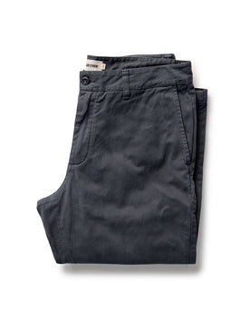 folded flatlay of The Democratic Foundation Pant in Organic Navy, Bottoms by Taylor Stitch