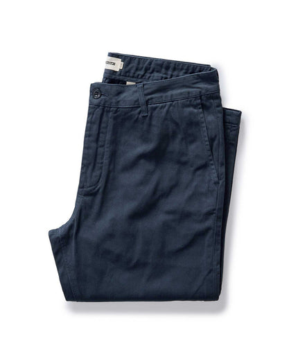 The Slim Foundation Pant in Organic Navy