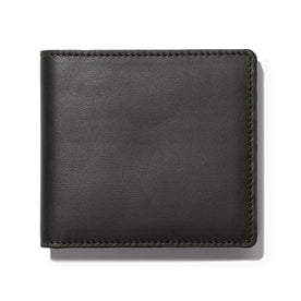 front of The Minimalist Billfold Wallet in Black