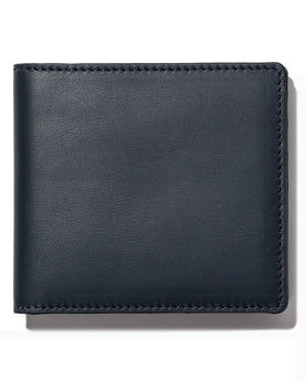 front of The Minimalist Billfold Wallet in Navy, Accessories by Taylor Stitch