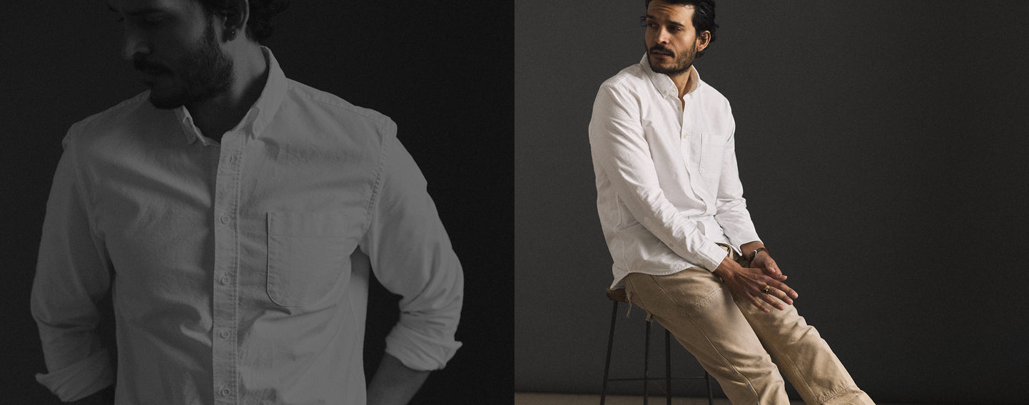 The Jack in White Everyday Oxford