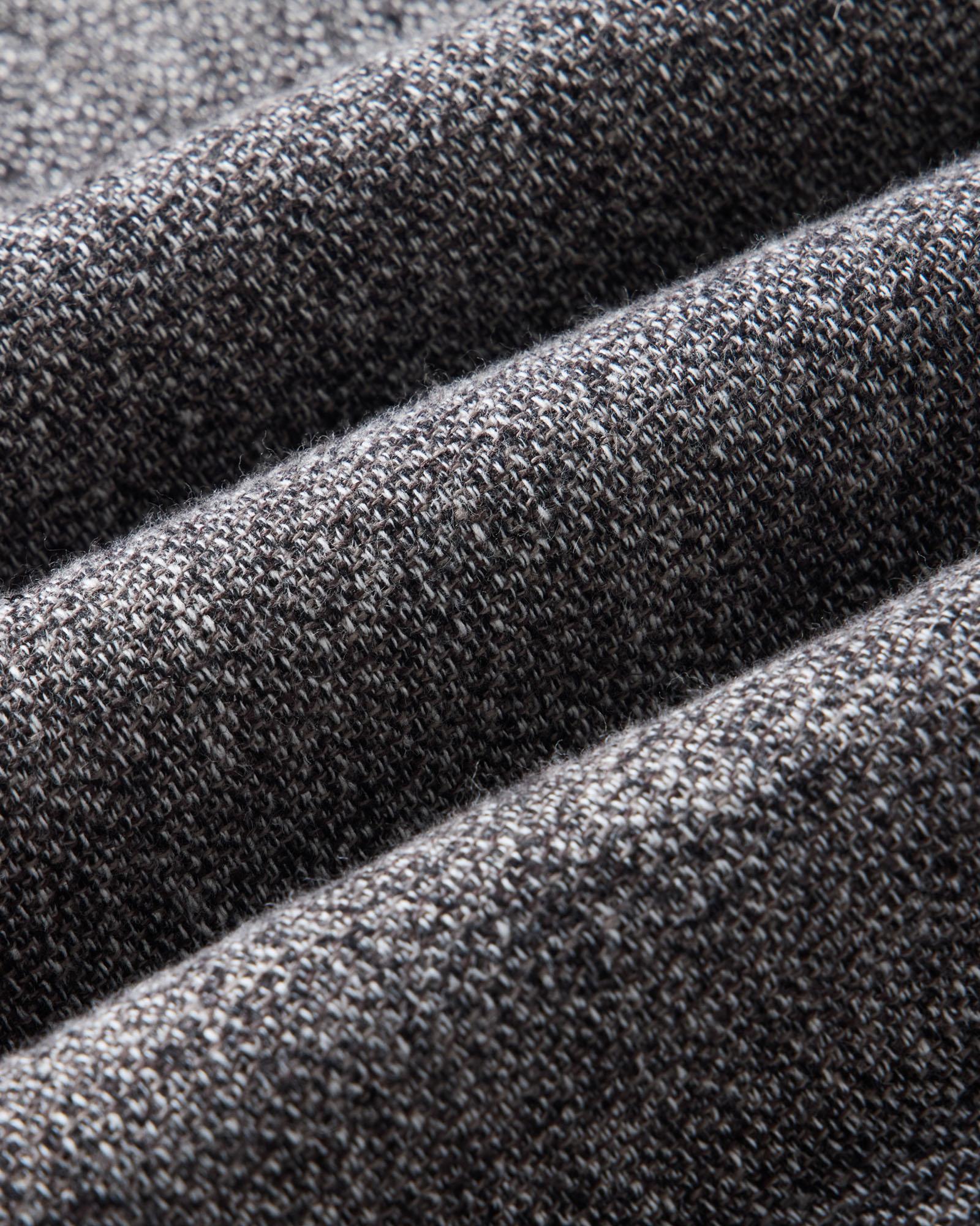 material shot of the fabric on The Breakwater Pant in Grey Marl Hemp, Bottoms by Taylor Stitch