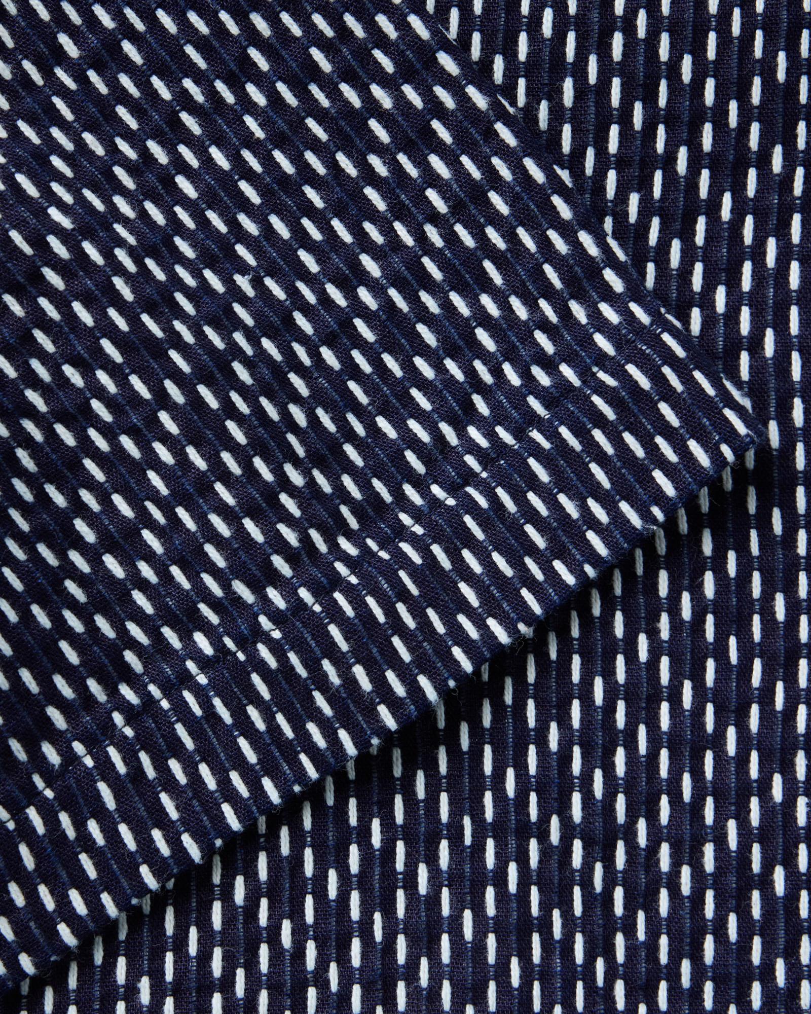 The Davis Shirt in Indigo Raindrop Sashiko: Alternate Image 4, Wovens by Taylor Stitch
