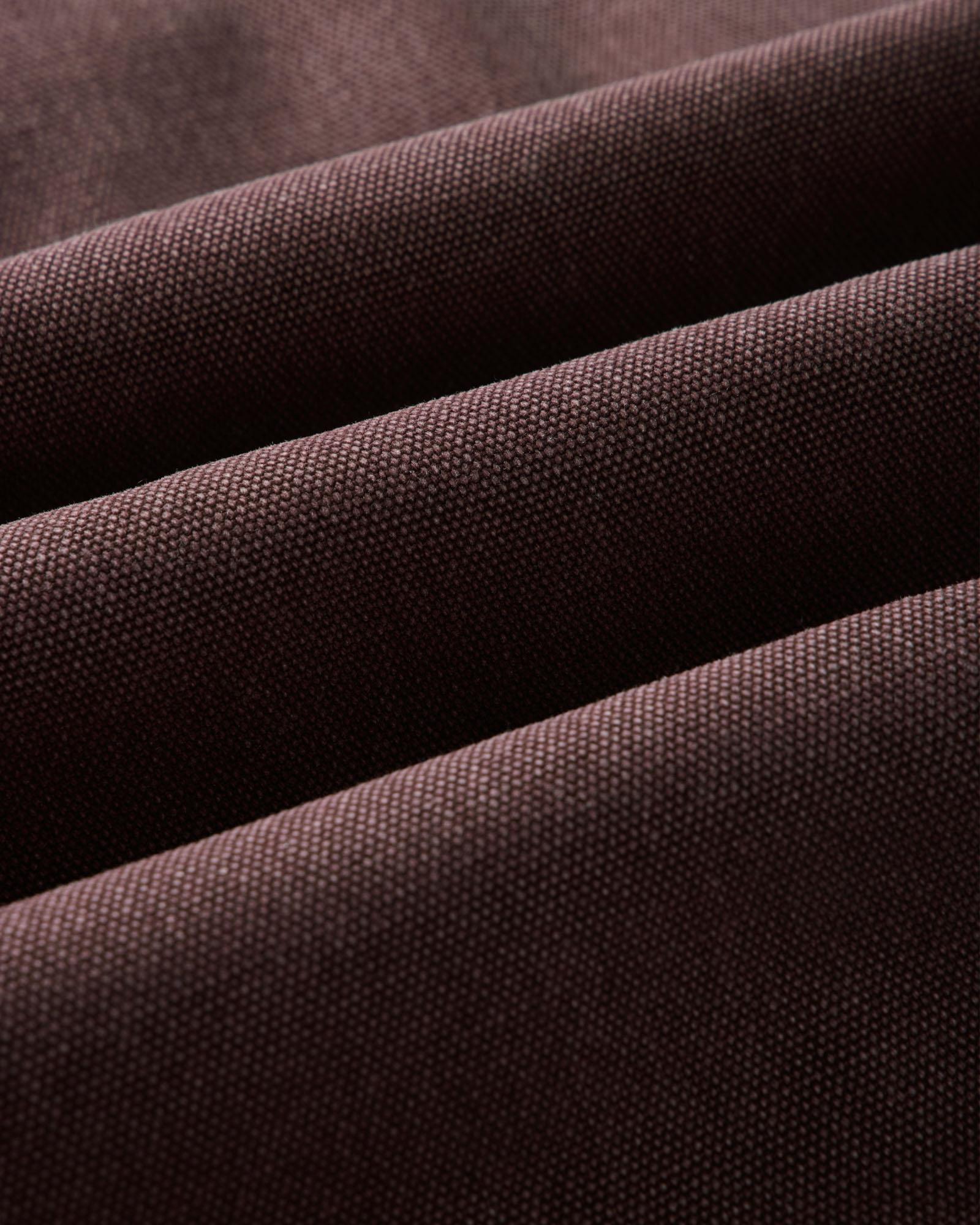 material shot of the fabric on The Ryder Jacket in Burgundy Chipped Canvas, Outerwear by Taylor Stitch