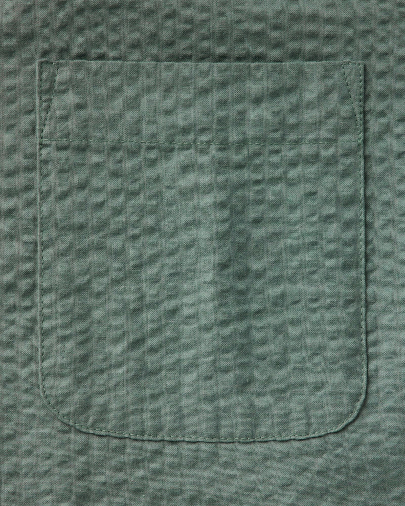 The Short Sleeve Jack in Deep Sea Seersucker: Alternate Image 7, Wovens by Taylor Stitch