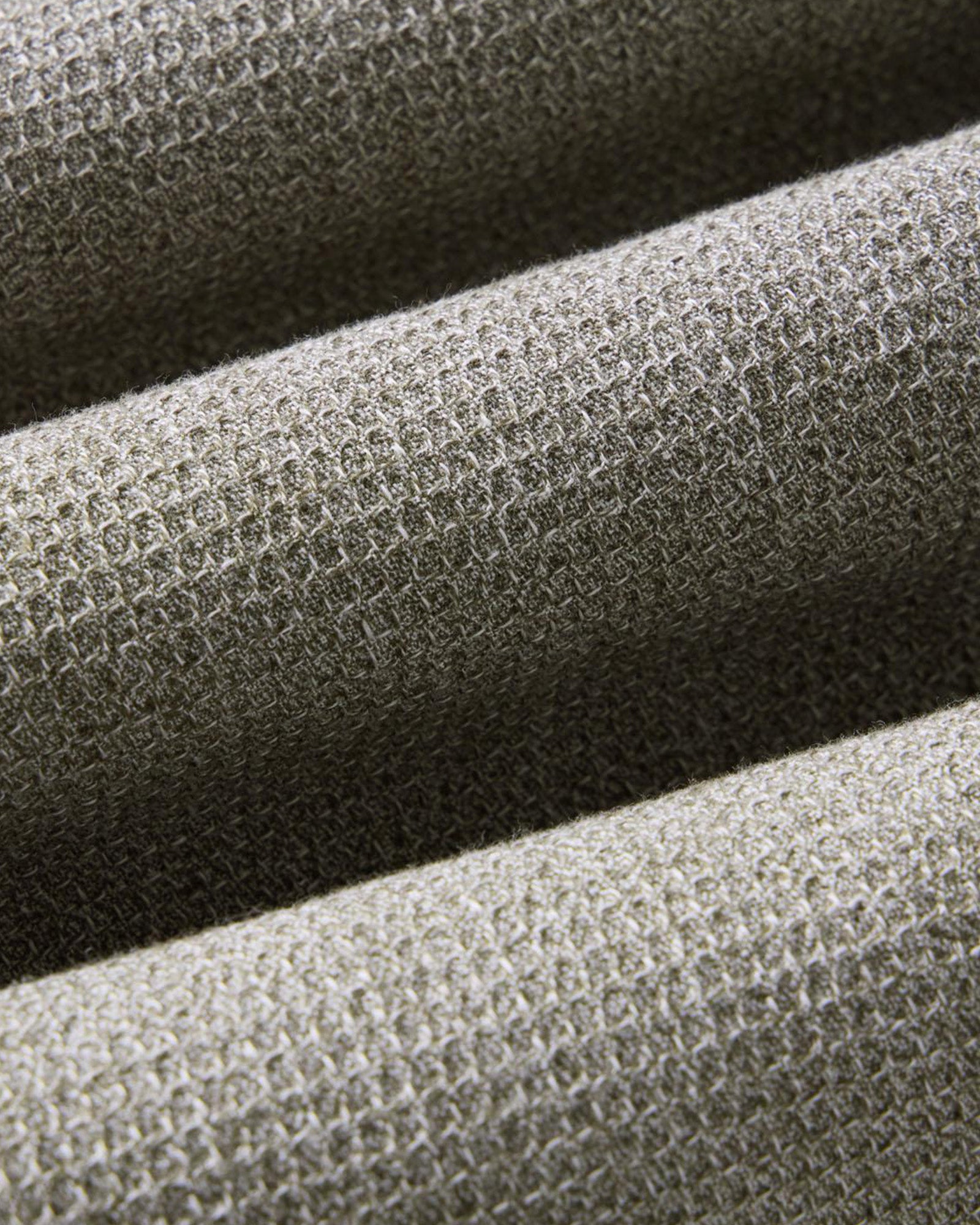 material shot of the fabric on The Short Sleeve Jack in Fern Twist Waffle, Wovens by Taylor Stitch