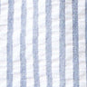 Steel Blue Stripe Seersucker