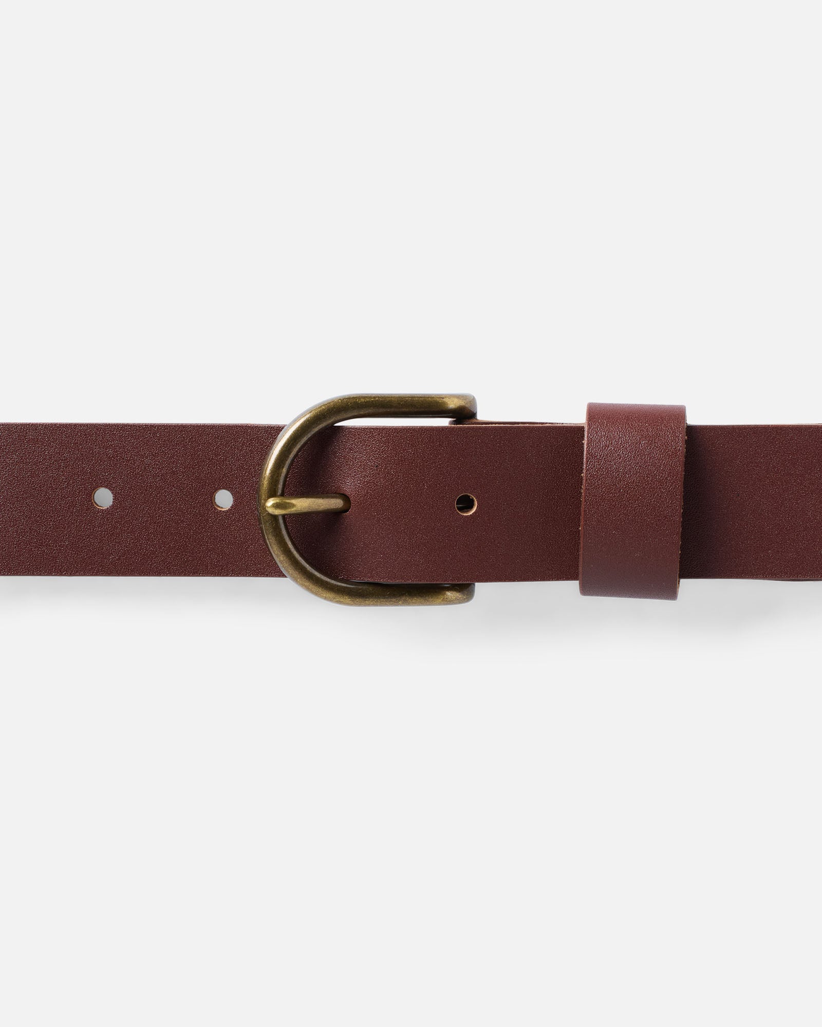 editorial image of buckle on The Stretch Braided Belt in Natural, Accessories by Taylor Stitch