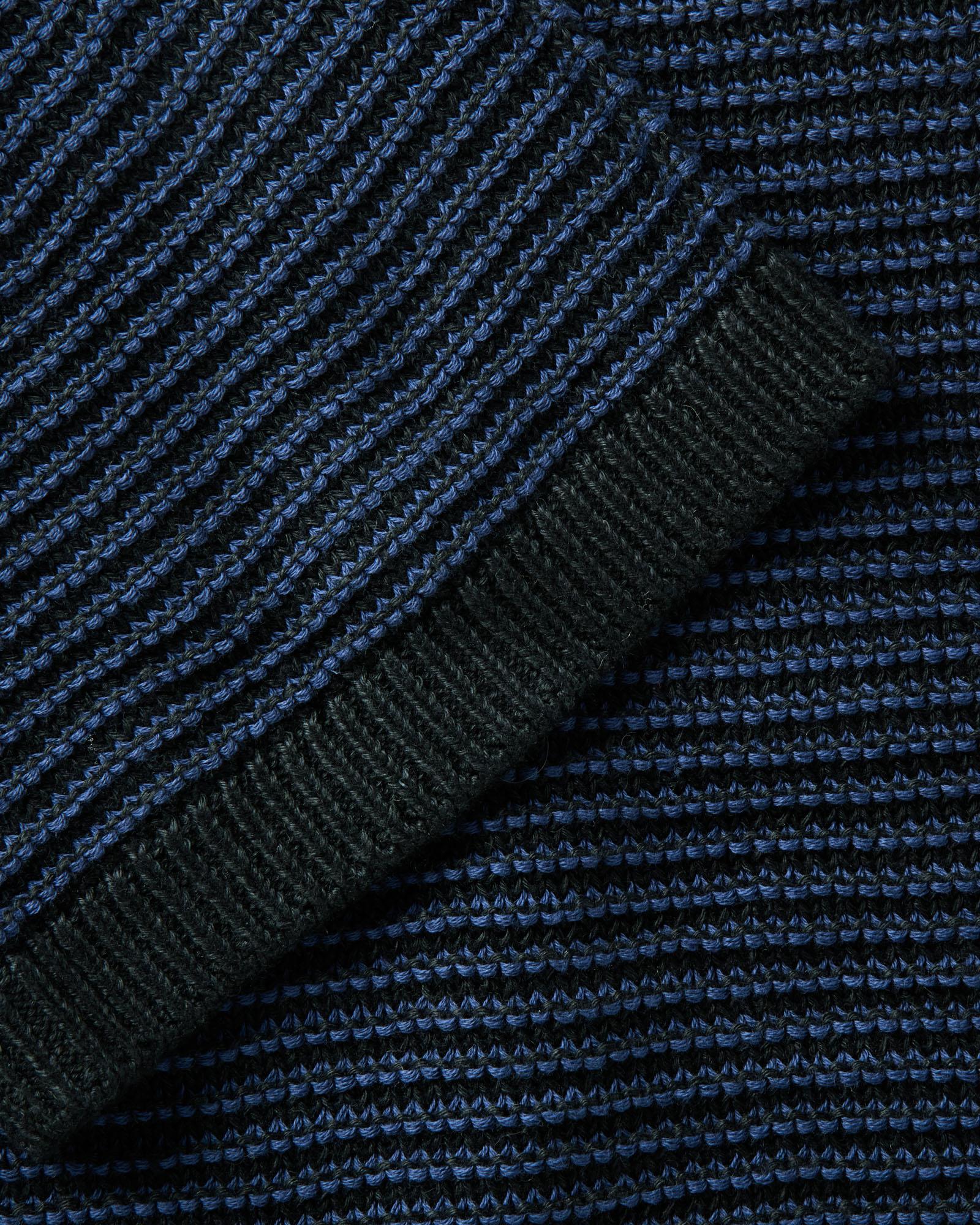 The Valencia Sweater Polo in Coal Stripe: Alternate Image 4, Knits by Taylor Stitch