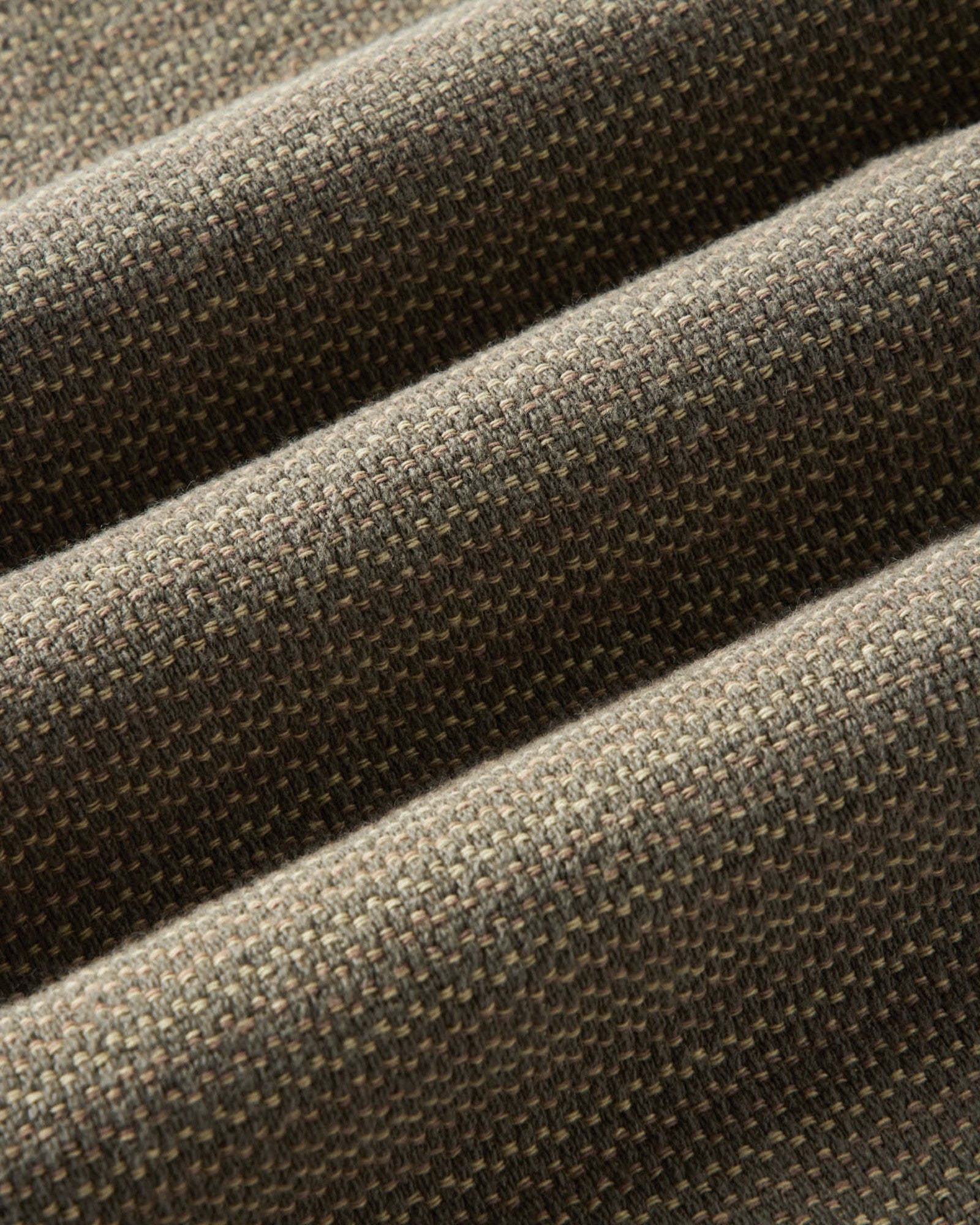 material shot of the fabric on The Division Shirt in Cypress, Wovens by Taylor Stitch