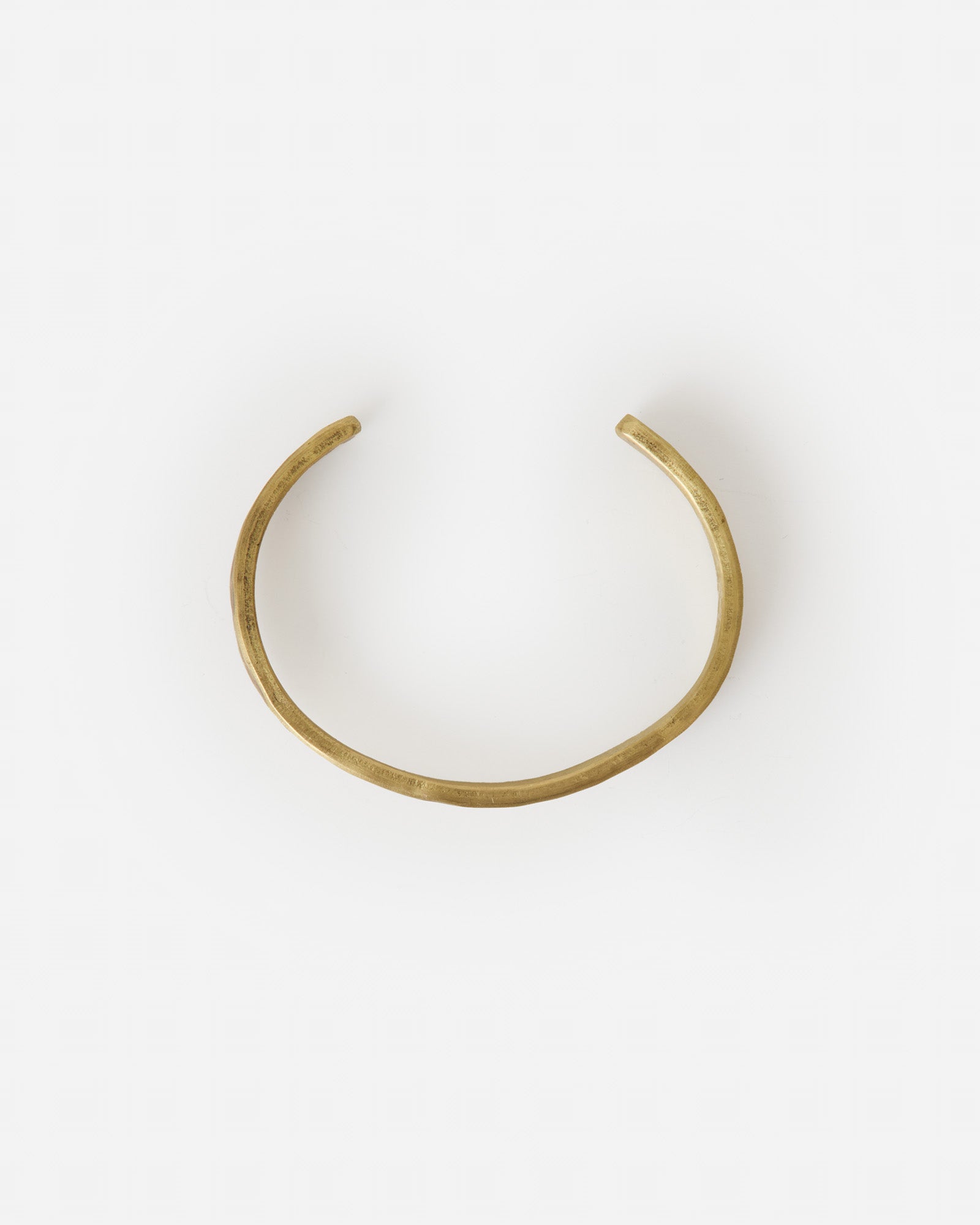 top image of The Hammered Cuff in Brass, Accessories by Taylor Stitch