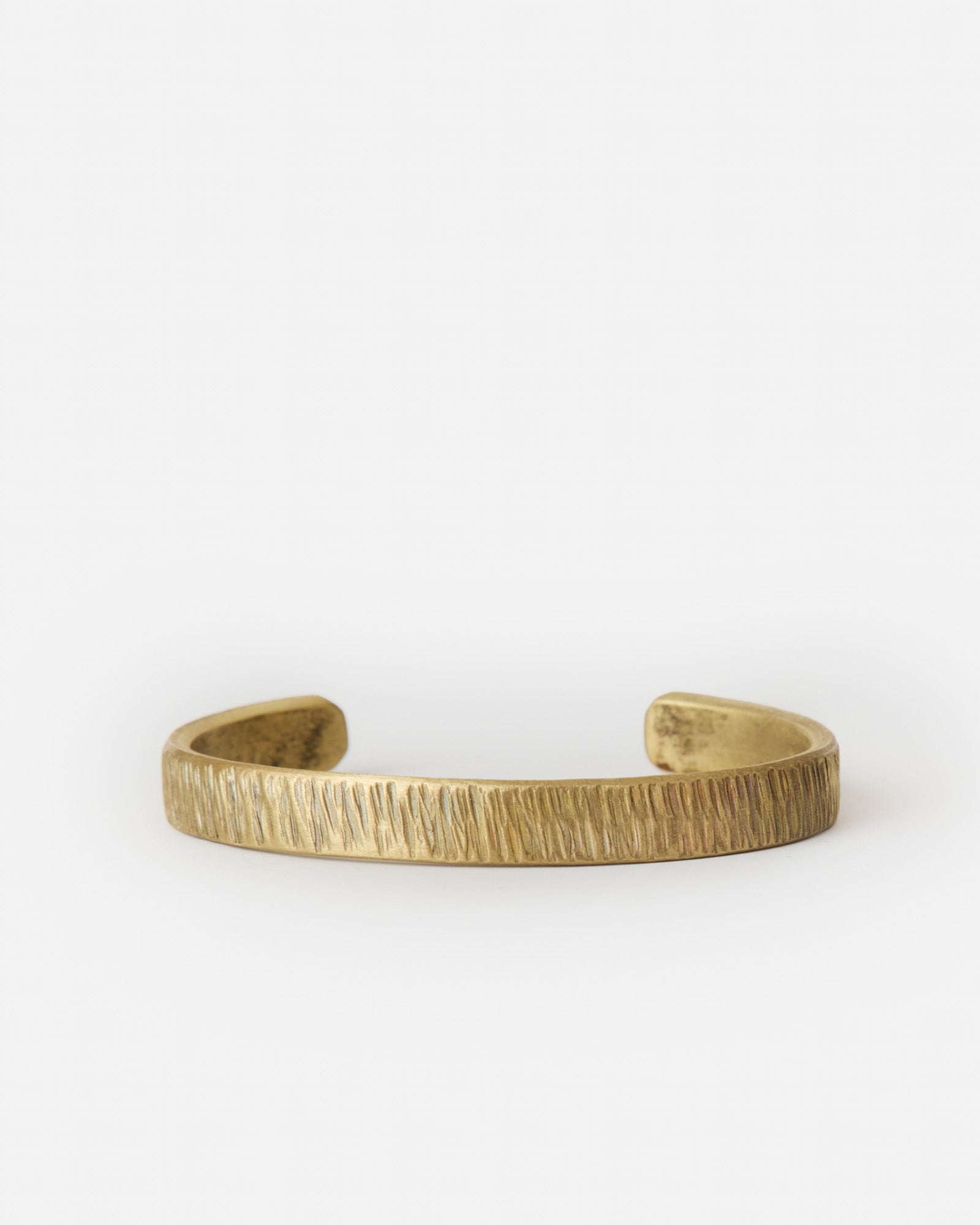 front image of The Rough Cuff in Brass, Accessories by Taylor Stitch