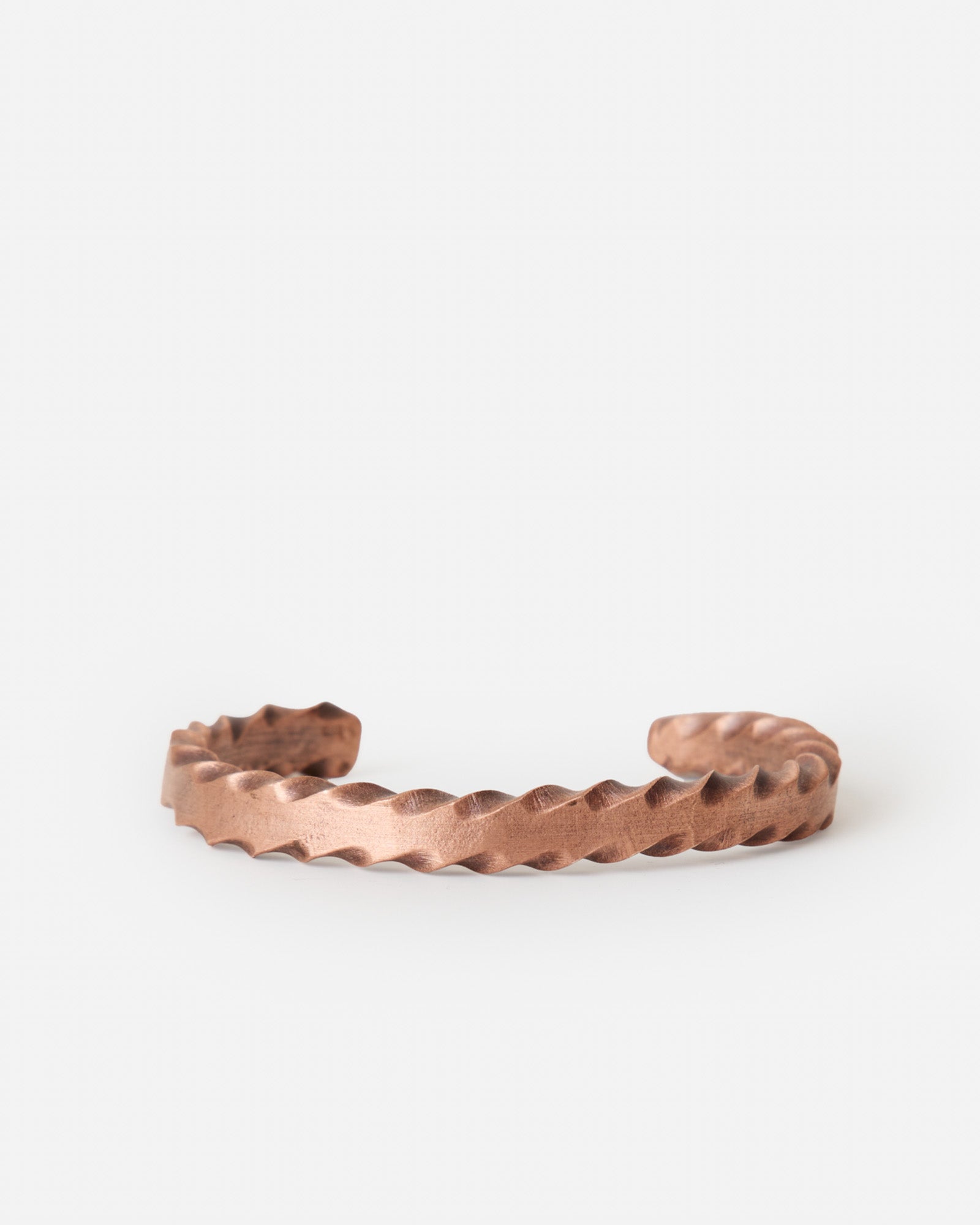 front image of The Twisted Cuff in Copper, Accessories by Taylor Stitch