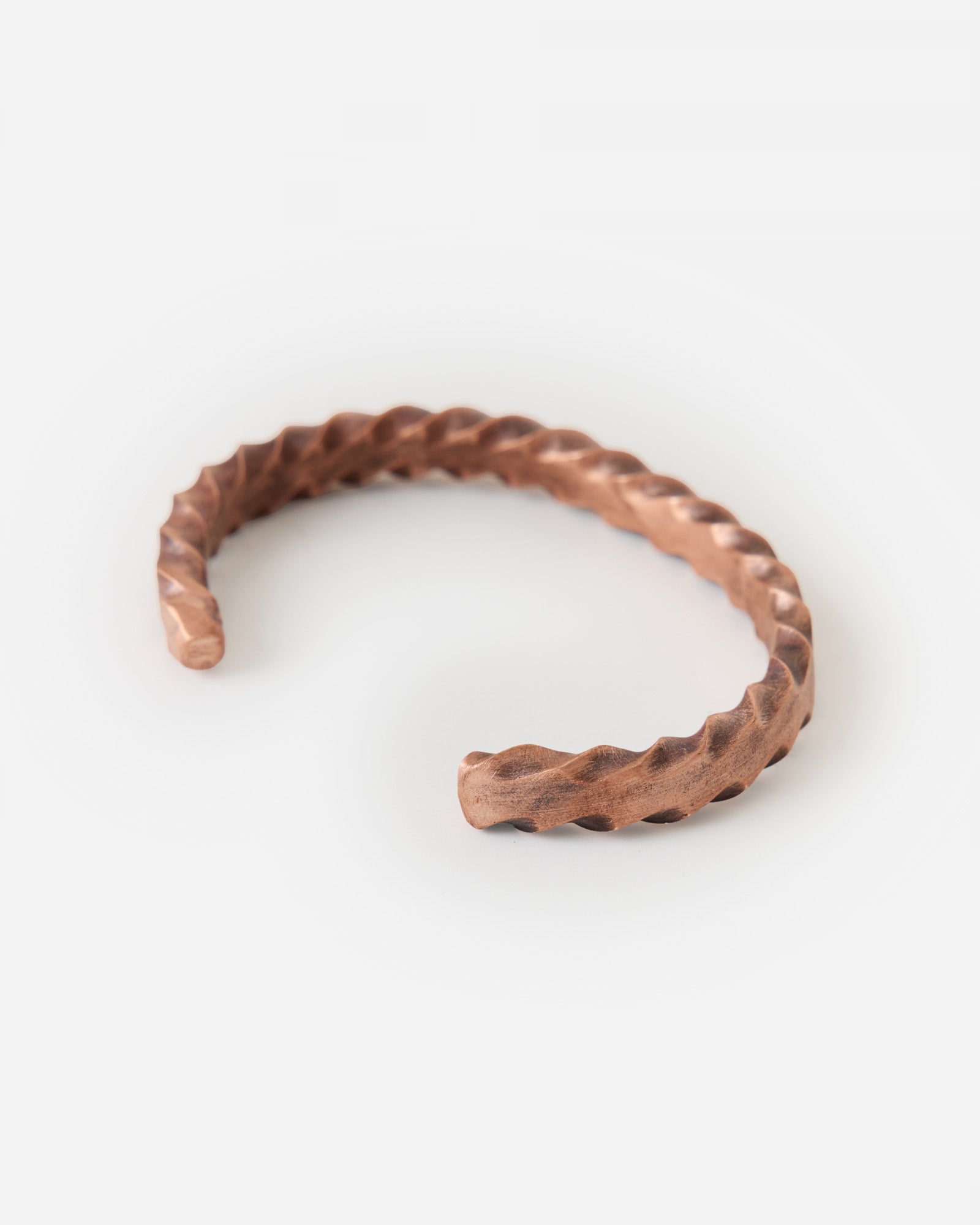 side image of The Twisted Cuff in Copper, Accessories by Taylor Stitch