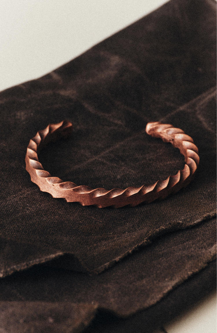 editorial image of The Twisted Cuff in Copper