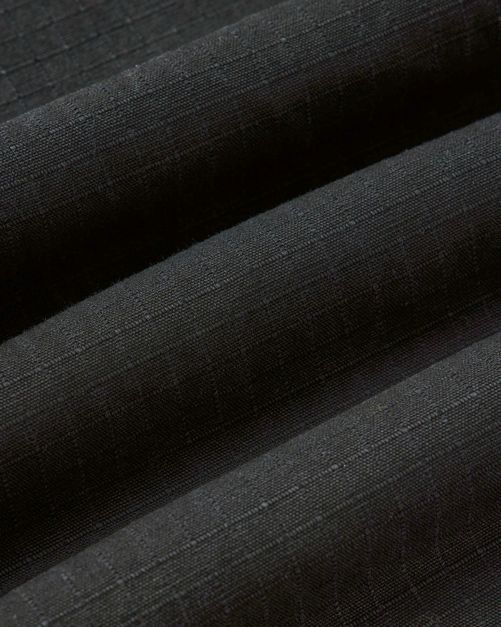 material shot of the fabric on The Breakwater Pant in Coal Ripstop, Bottoms by Taylor Stitch
