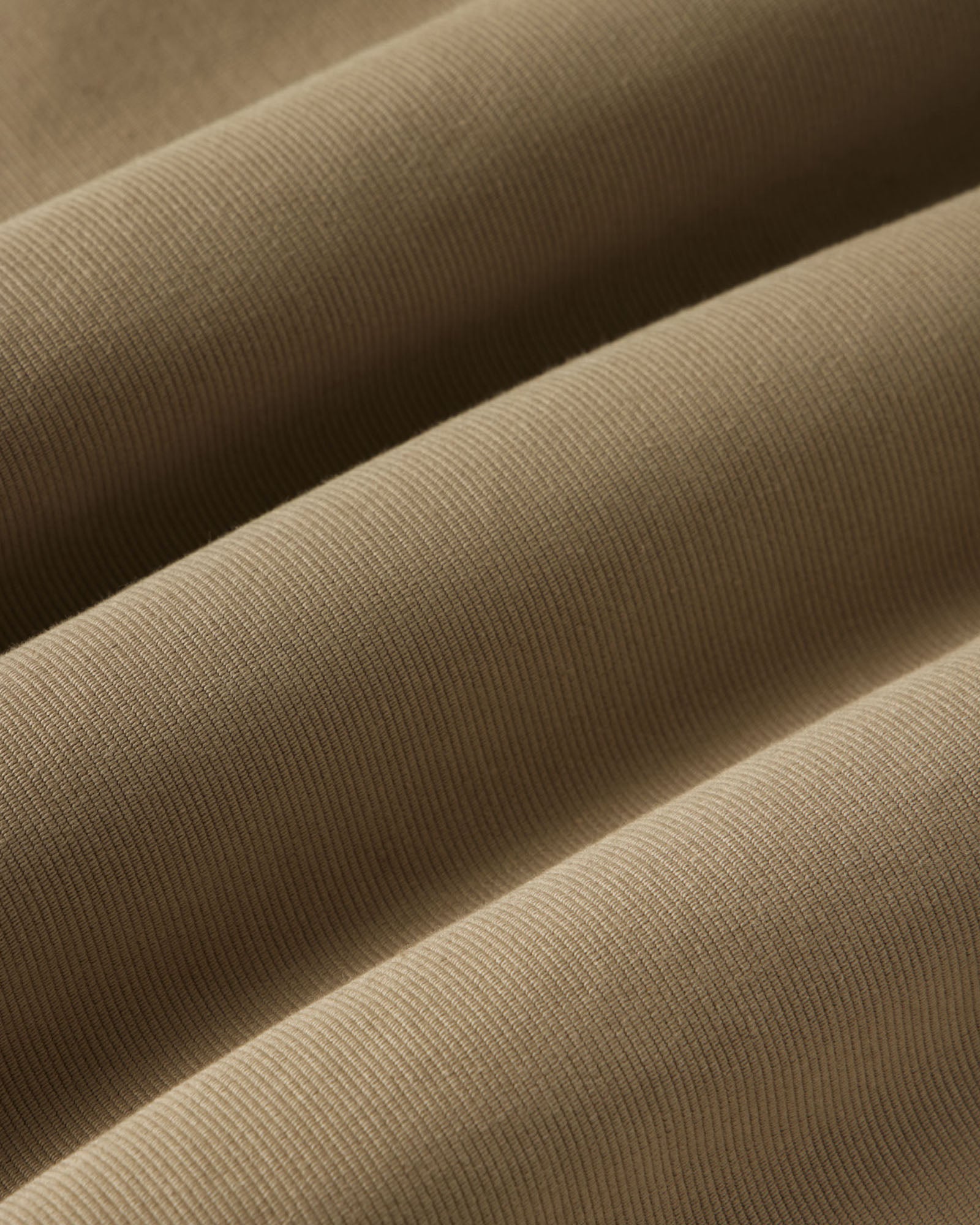 material shot of the fabric on The Deck Pant in Khaki Bedford Cord, Bottoms by Taylor Stitch