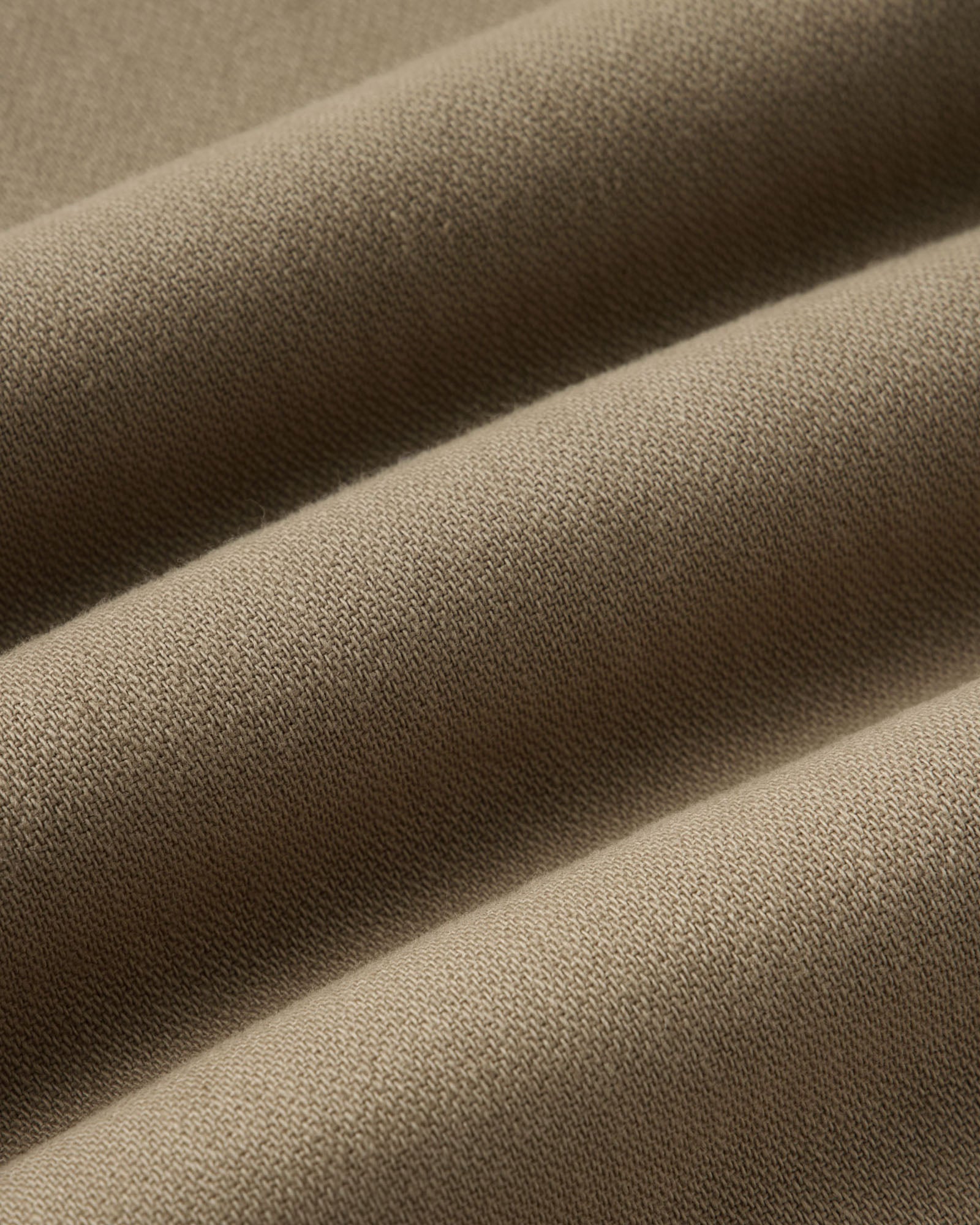material shot of the fabric on The Forest Cargo Pant in Field Khaki Broken Twill, Bottoms by Taylor Stitch