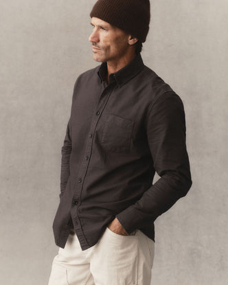 fit model showing off The Jack in Soil Oxford