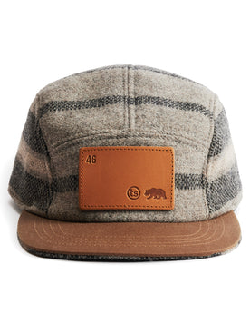 editorial image of the front of The Taylor Stitch x Hypeadelic Cap v.39