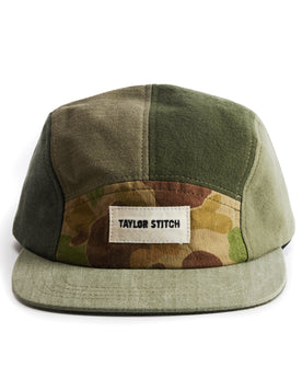 flatlay of the front of a TS x Hypeadelic cap, Accessories by Taylor Stitch