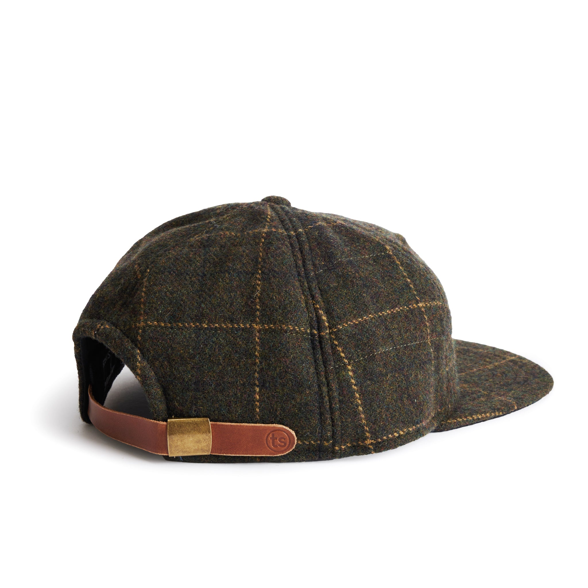 editorial image of the side of The Taylor Stitch x Hypeadelic Cap v.43