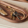 The Keyhook in Raw Brass