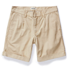The Matlow Short in Dune Washed Herringbone - featured image